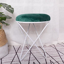 LILICEN 30% 1b Soggiorno Sofà Poggiapiedi Sgabello Sgabello Trucco Sgabello Sgabello Stile Europeo Iron Art Shoes Shoes Bench Camera da Letto Tavolino e Sedia (Color : Color)
