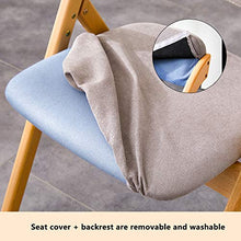 Chair QL Sedia da Pranzo Pieghevole per Esterni, Sedia Portatile da Ufficio, Sgabello per Sedia Pieghevole da Casa con Schienale