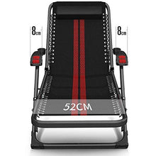 FACAZ Sedia a Sdraio Lettino da Giardino Oversize reclinabile, Patio con Cuscini Rimovibili, Lettino da Sole Portatile Supporto gravit脿 Zero 200 kg