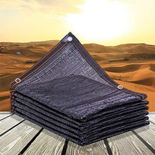 DANDAN Rete Ombreggiante 75% Tasso di Ombreggiatura Rete Solare Agricoltura/Fiore/Pianta/Serra Ombreggiatura Rinforzo A Quattro Linee Rete Ad Ago Piatto Nero (Size : 3 * 3m)