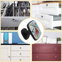 Set di pesci o creatura marina nautilus pompilius Pomelli per Porta 4 Pezzi Manopole per Mobili da Cucina Pomelli per Mobili Pomelli Per Cassetti/Cucina/Armadio Antichi