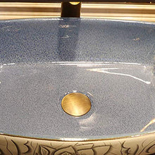 WEHOLY Lavabo in Resina Lavabo da Incasso Ovale in Pietra Naturale Lavabo Rettangolare Retro Creativo Jingdezhen Ceramica Hotel Lavabo antispruzzo