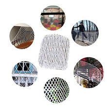 WaiMin Rete di corda bianca Decorazione del giardino Rete Rete di sicurezza for bambini Rete di protezione della rete Rete di tessitura Isolamento Rete di corda Balcone Rete anticaduta Griglia 10cm Di