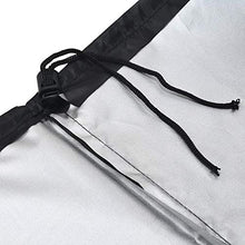 Copertura per sedie da giardino, 2 pezzi, 210D, tessuto Oxford, impermeabile, antivento, resistente ai raggi UV, per sedie da esterni, colore: nero