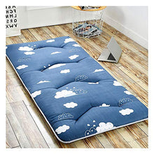 Materasso Tatami Futon Futon Giapponese Per Letto, Spugna Morbido Materasso Traspirante Antiscivolo tappetini Addensare Trapuntato Morbido Antidecubito Materasso futon ,F,120*200cm/47*79inch