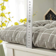 Pillowcase 2er Pack Cuscino per Sedile Cuscino reclinabile Cuscino per Sedia da Giardino Cuscino per Schienale Cuscino per Schienale Basso per sedie da Ufficio e Uso Domestico (Triangolo, 30 * 30)