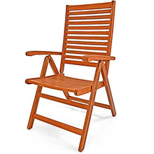 Deuba Set Unikko 6+1 sedie Schienale Alto e Tavolo in Legno d' eucalipto Certificato FSC® 7 pz Legno dinette da Giardino