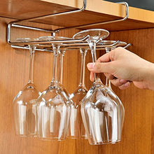 Supporto di Vetro di Vino Rosso Acciaio Inox A Testa in Giù Portabicchieri Portabicchieri Appeso Appeso Europeo