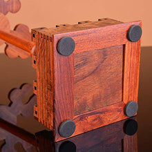 LHQ-HQ cremagliera del Vino, Il Vino Vino Rack cremagliera 4 mensola del Basamento della Cucina cremagliera del Vino Bicchiere di Vino in Legno massello Mostra Bar