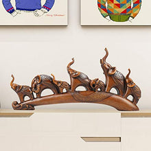 LSXUE Sette Piccolo Elefante Soggiorno Mobile TV Vino Armadietto Resina Ingresso Artigianato Arredi (Size : 565 * 100 * 270MM)