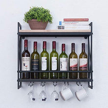 Xiaojie stile europeo caldo stile ferro arte rack vino set montato a parete