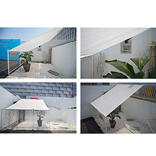 Vele Rettangolari for Tende da Sole, Telo in Tela for Tende da Sole al 80% con Occhielli in Bianco, Perfette for Patio Esterno da Giardino con Effetto Serra, 150g / ㎡ (Size : 2×3m)