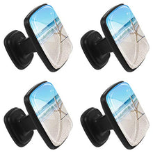 Stella marina del sole 4 PCS Pomelli per Porta, Pomolo per Mobile, Pomelli per Mobili con Viti, Maniglia per Armadietto, Pomelli per Porta, Pomelli per Cassetti per Porta, Armadio, Cassetto e Credenza