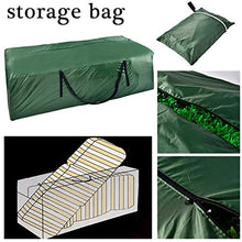 Waroomss Borsa per conservare i Cuscini degli arredi di Giardino e Veranda,Custodia per Cuscini da Arredamento Esterno,Borsa Durevole Impermeabile, Resistente con Cerniera e Resistente all'Acqua
