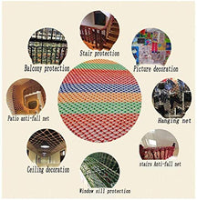 Protective net decoration / Sicurezza bambini rete ferroviaria Ringhiera Scale Bambino Safety Net Gioco for animali domestici all'aperto e al coperto balcone o balcone anticaduta Uccello Rope Net Net