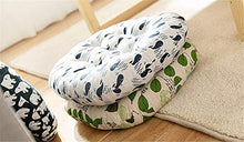 HYLX Cuscino Sedile, Cuscino Sedia, Cuscino Sgabello Rotondo, Cuscino Sedia Floreale Antiscivolo in Cotone Spesso, per Giardino, terrazza Esterna