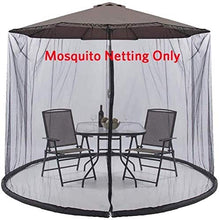 SHANCL Ombrellone Schermo Parasole zanzariera Patio Copertura dell'ombrello Zanzariera for Patio Tavolo Ombrello, Giardino Terrazzino Copertura dell'alloggiamento dei Furniture- Cerniera Mesh