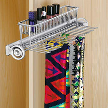 BGH Armadio Estraibile 11 del Legame della Cinghia Rack di stoccaggio, Guardaroba Holder Legame con saliscendi, Armadio Rack di stoccaggio-47 Centimetri