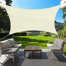 Sol Royal Tenda a Vela Traspirante 400x200 cm SolVision HS9 - Protezione Rettangolare Parasole e Anti UV - Crema