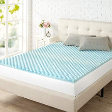 Zinus 3,8 cm Swirl Gel Memory Foam Topper Double
