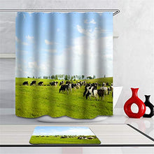 LIYAN Combinazione Bagno. Immagini Chiare E Colori Vivaci Rendono Il Tuo Bagno Pieno di Vita. Accessori da Bagno. Mucche al Pascolo.