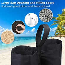 Pesi per gazebo industriali Pesi per gambe per ombrelloni, tende da terrazza, ombrelloni grandi, pesi neri per gambe per gazebo, pesi per gazebo, set di 4
