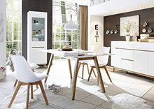 Möbel-Store24 Cervin M52244WE5 - Guardaroba in MDF impiallacciato, 85 cm, colore: Bianco opaco