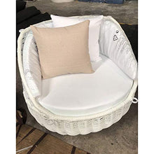 Swing Chair for Room Rattan Hanging Sedia da Giardino Cortile Altalena appesa Carrello Doppio Turno Garden Vaso Appeso Divano Coperta Balcone Villa Hammock Rattan Swing Chair Cushion