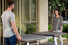 Keter Tavolo Per Giardino Harmony Allungabile Adatto Per 6/10 Persone, Bianco e Grigio 162 - 241 X 100,5 X 76 Centimetri