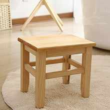 GGBEST Multi-Function Sgabello Panca del Legno Massello Sgabello Sgabello per Bambini per Adulti Living Home Piccolo Banco Divano Tea Table Chair Sgabello da Banco da Bagno