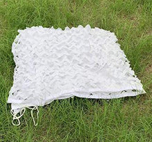 Tenda da Sole Mimetica Net,Rete Mimetica in Poliestere 150D Oxford,Rete Ombreggiante Bianca,Schermo di Protezione Mimetico per Bar Giardino Campeggio Osservazione Degli Animali(4x5m/13x16.4ft)
