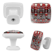 Modello messicano 4 PCS Pomelli per Porta, Pomolo per Mobile, Pomelli per Mobili con Viti, Maniglia per Armadietto, Pomelli per Porta, Pomelli per Cassetti per Porta, Armadio, Cassetto e Credenza