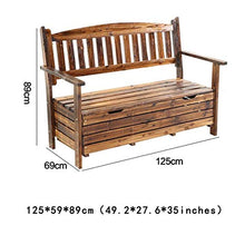 Armadietti e credenze Armadietto Da Giardino Panca Portaoggetti Giardino In Legno Di Grande Capacità Giardinaggio Retrò Grande Cassetta Degli Attrezzi Con Schienale Sedia Giardino Multifunzionale
