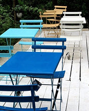 Emu Set Arc en Ciel Tavolo Art. 334 cm. 50x70 + 2 sedie Art. 314 Pieghevoli Colore Blu 61