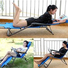 ANBO Sedia A Sdraio da Spiaggia, Sedie da Giardino Pieghevoli Portatili per Esterni Sdraio da Giardino Sdraio con Cuscino Sdraio da Giardino per Campeggio All'aperto