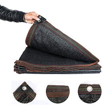 Rete ombreggiante Bordo in Tessuto Anti UV con Inserti di Tenuta in Tessuto Pesante Nero, Copertura per Sunblock 60~70% per Piante da Serra (Size : 3x3m)