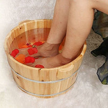 ERHANG Pediluvio In Legno Vaschetta Per Pedicure Vasca Idromassaggio Per Massaggio Domestico Profumata Con Pedicure Liscia E Delicata,A