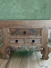 Asien Lifestyle - Cassettiera asiatica in legno d'ulmine (42 x 160 x 88 cm)
