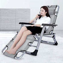 Sedie reclinabili chaise longue chaise oversize pieghevole Zero Gravity sedia per persone resistenti regolabile w/pad per giardino, piscina, cortile, spiaggia, supporto 199,6 kg