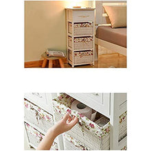 Comodino LHY- Comodino moderno in legno massello con forte capacità di appoggio per camera da letto, studio, ecc. Comodo, Legno, 36×28×42cm