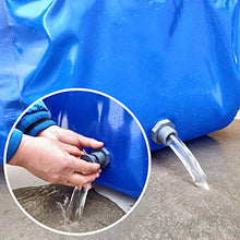 GDMING Telo Copertura Impermeabile Teloni Telone Robusto Protezione Solare Pieghevole Piazza Tela Stagno dei Pesci con Scarico 0,5 Millimetri Durevole Piscina, Personalizzabile