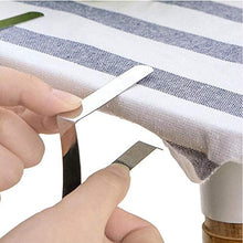 Junzheng 8 Pezzi Clip per tovaglia Regolabili Morsetti Fermatovaglia Acciaio Inossidabile Clip per tovaglie per casa, Pranzo, Picnic, Feste e Matrimoni