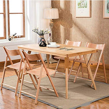 JCXOZ-Sedia Pieghevole Outdoor Sedie Pieghevoli, Sedile ergonomico Schienale for Wedding Garden Home Patio mobili in Legno Massiccio Sedie Portatili Soggiorno Camping