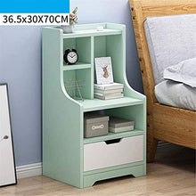 N/Z Casa Attrezzatura Camera da Letto Comodino Armadio di stoccaggio Comodini Armadi 36,5x30x70cm s con cassetti Tavolini Laterali Comodini per Divano del Soggiorno