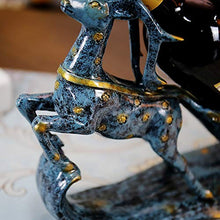 ASDFGHJKL Cremagliera del Vino Rosso, Decorazione della Famiglia Arredamento di Cervo Europeo-Stile per Soggiorno Armadietto del Vino Decorazione