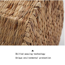 Cestini per Abiti Vestiti Varie Snack Toys Scatola di Immagazzinaggio Cestino Bin Seaweed Tessuto A Mano Camera da Letto Soggiorno TG,30 * 23Cm