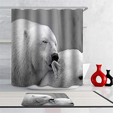 LIYAN Combinazione Bagno. Immagini Chiare E Colori Vivaci Rendono Il Tuo Bagno Pieno di Vita. Accessori da Bagno. Animali Selvaggi. Orso Polare.