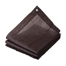 zhoufeng Tenda Tenda 90% Ombra Ombra Panno Rete con Occhielli for Pergola Veranda baldacchino o Gazebo Giardino Patio (Color : Brown, Size : 1X2M/3X6FT)