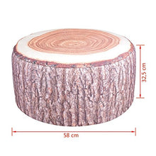 Fallen Fruits, Pouf da Giardino con Design ad Albero