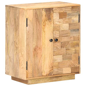 vidaXL Credenza 60x35x70 cm in Legno Massello di Mango